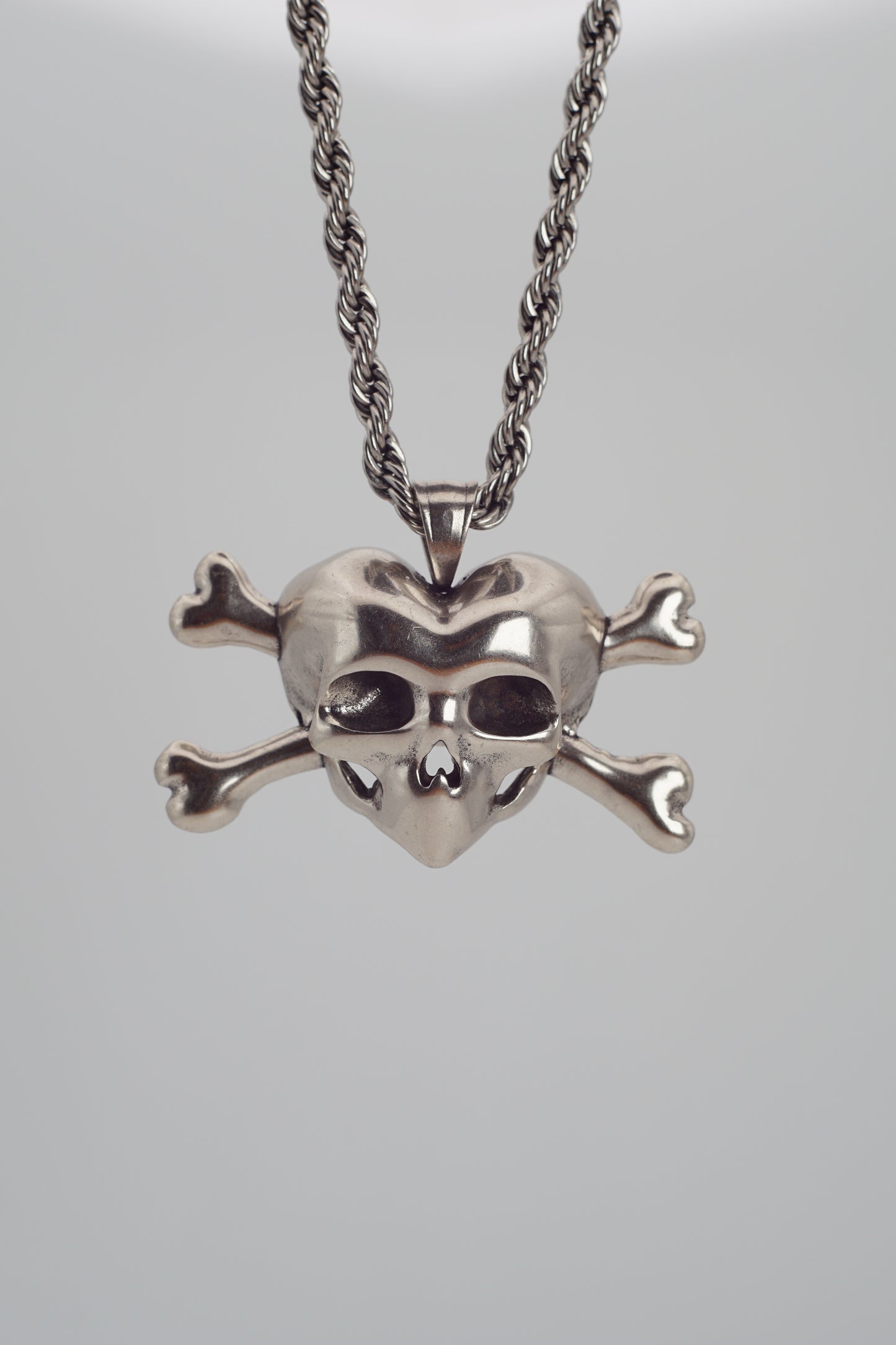 Skull Heart Necklace