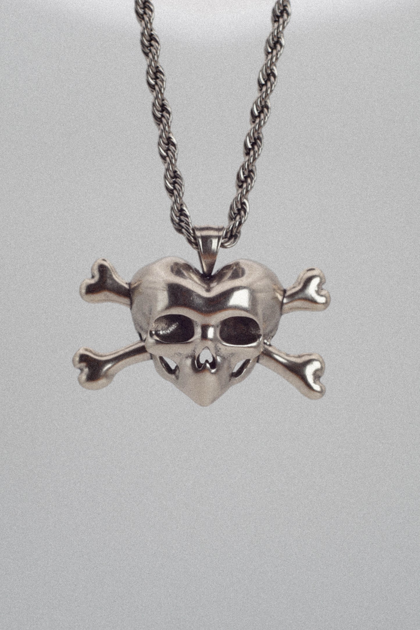 Skull Heart Necklace
