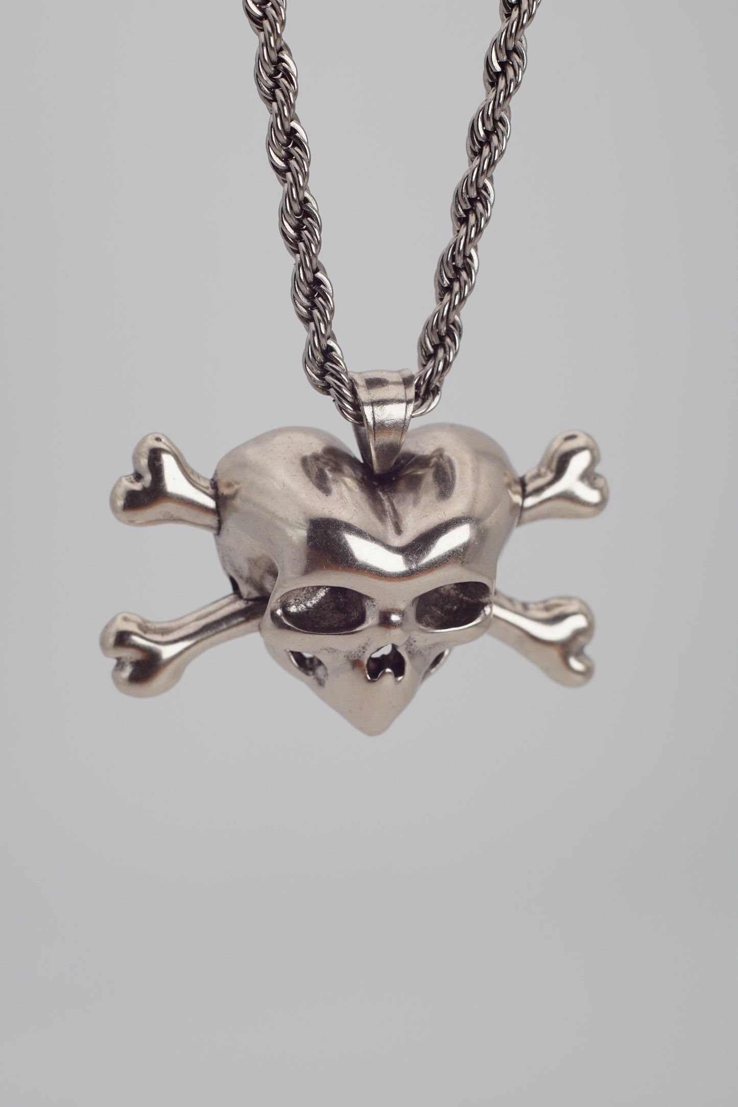 Skull Heart Necklace