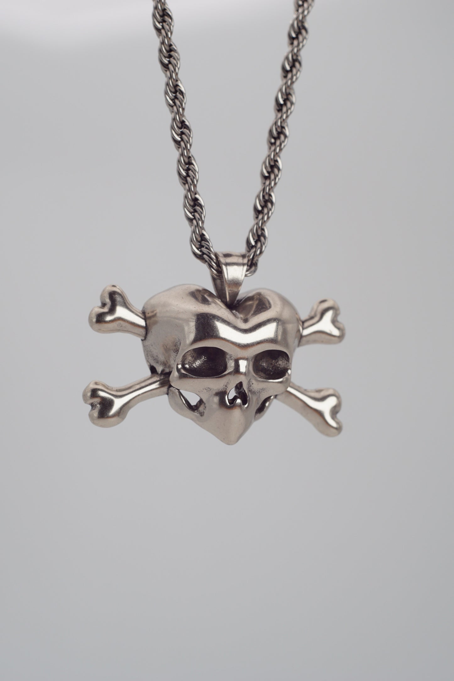 Skull Heart Necklace
