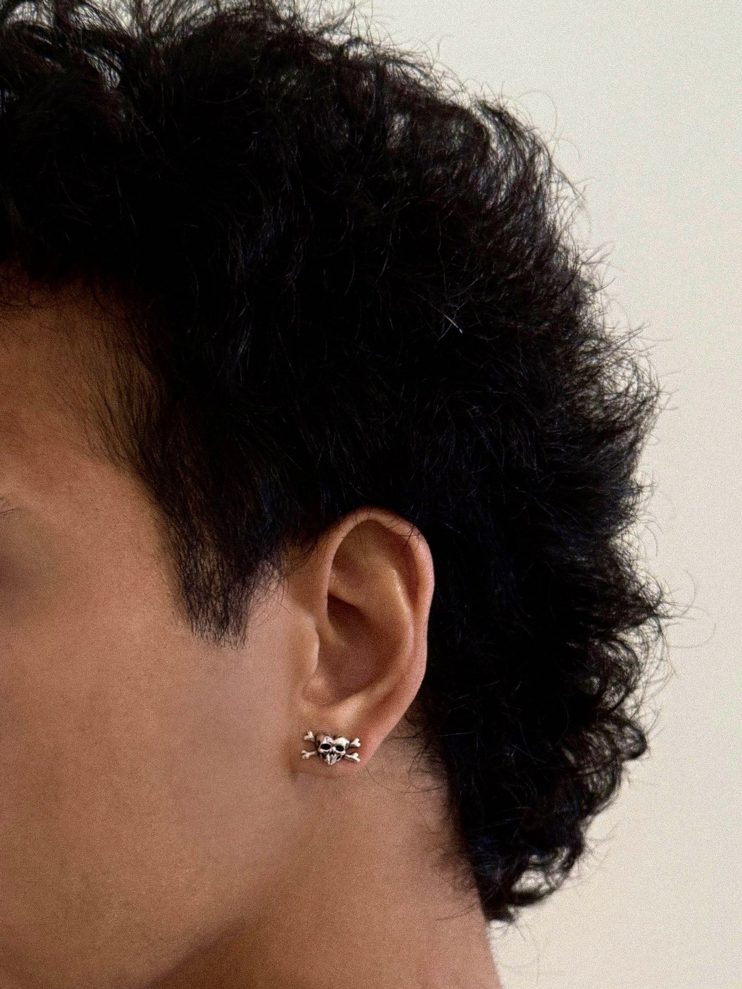 Skull Heart Earrings