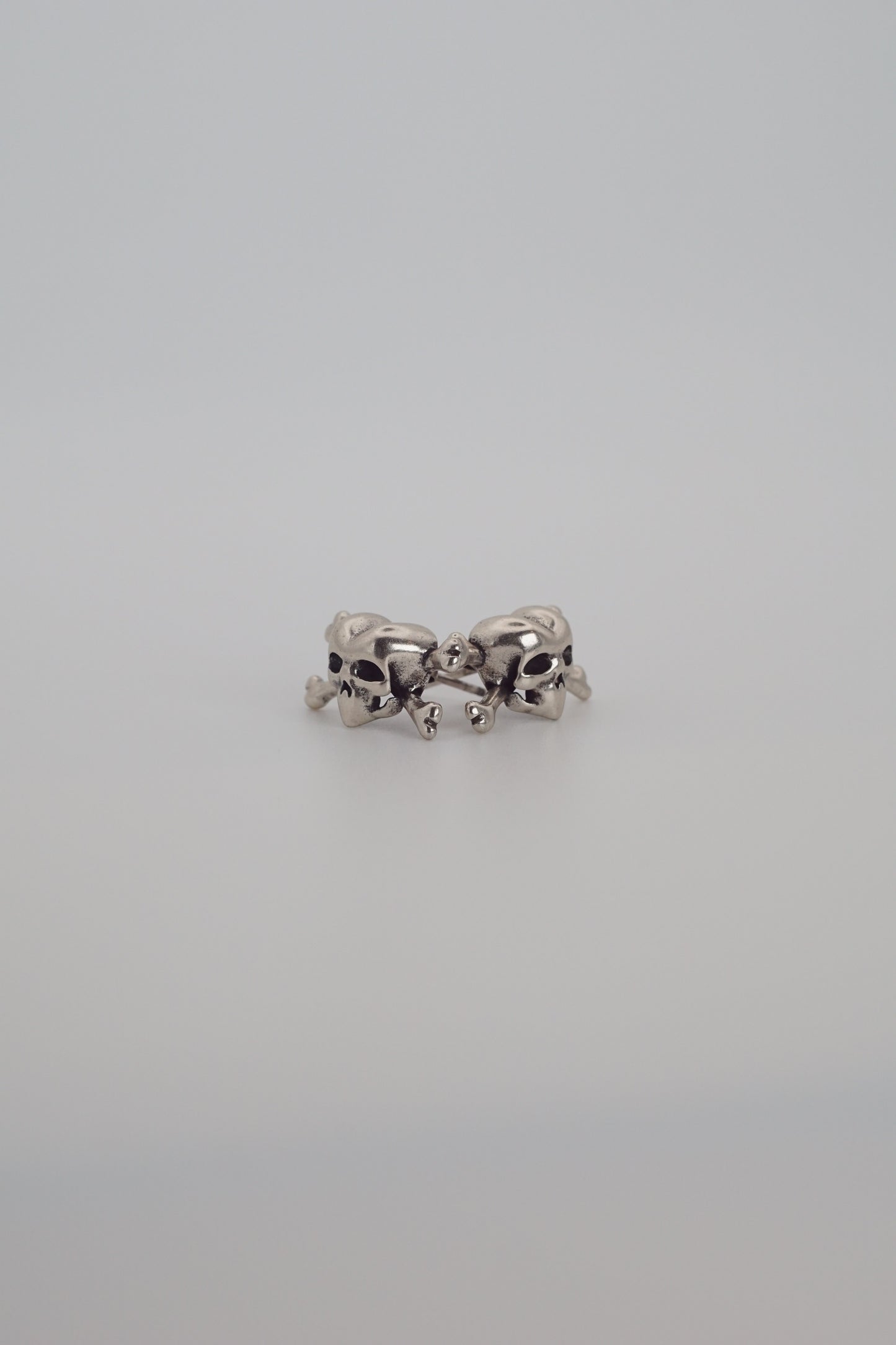 Skull Heart Earrings