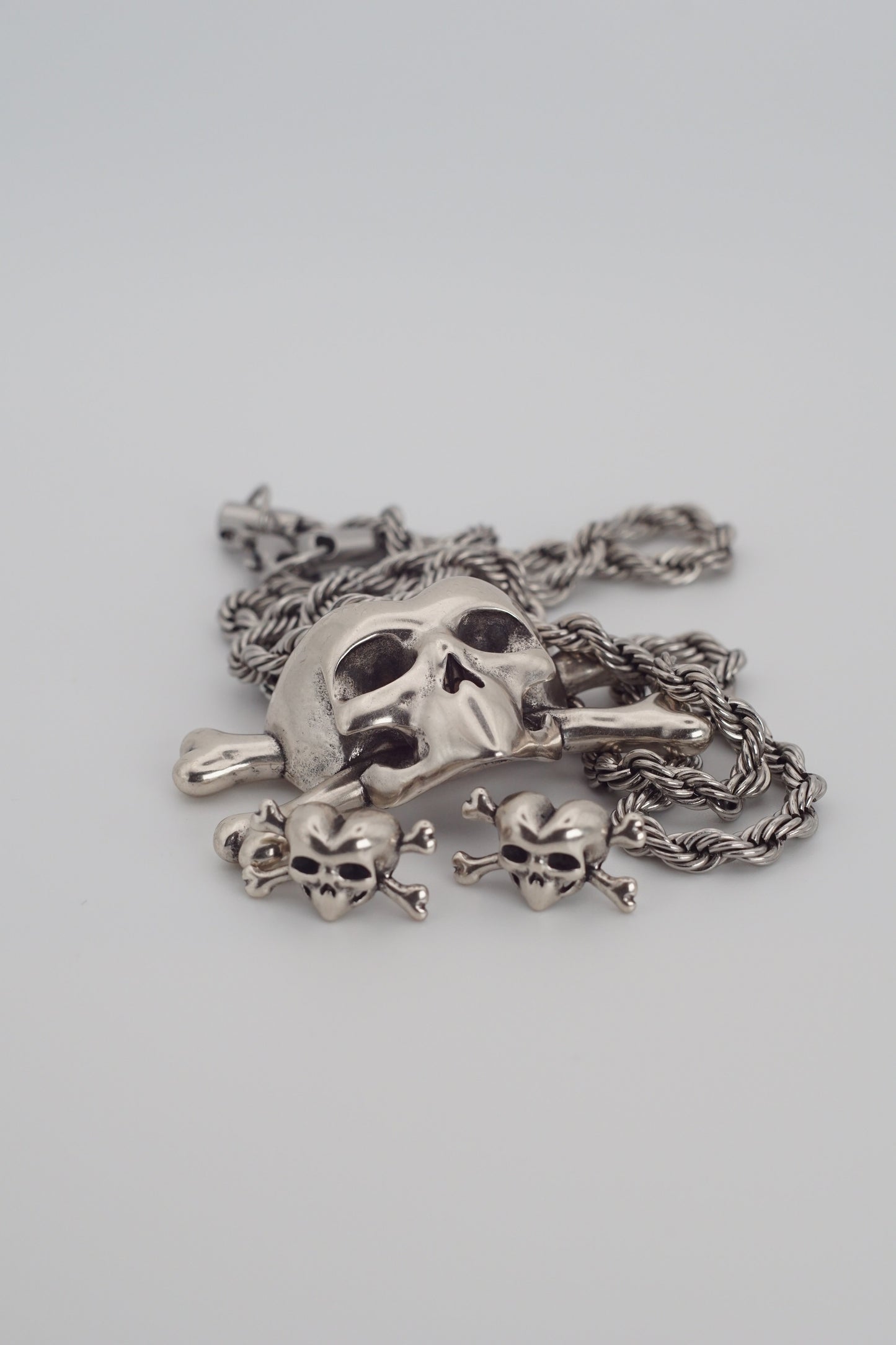 Skull Heart Necklace