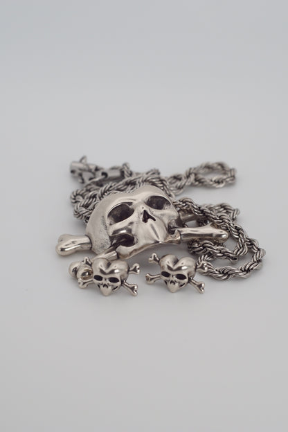 Skull Heart Necklace